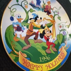 Disney collectors plate